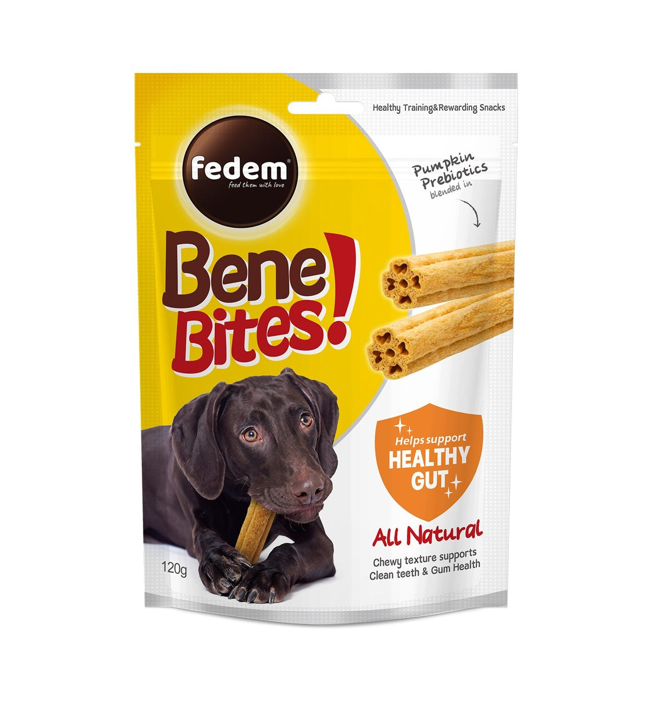 Fedem Bene Bites for Dogs ? Healthy Snacks for Gut Support 120g