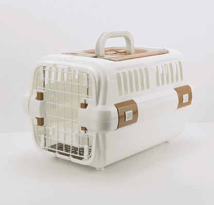 Woofy Pet Carrier With Top Door - 49X32X30 Cm (Mixed Colors )