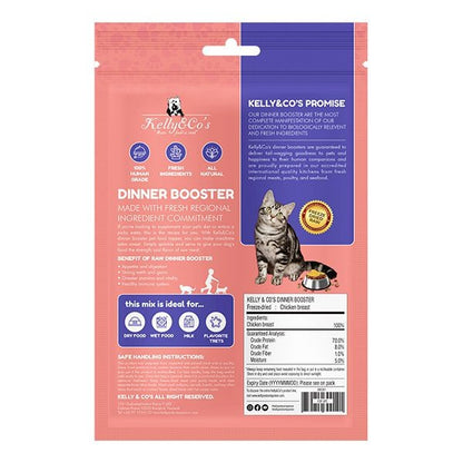 KELLY &amp; CO'S Freeze Dried Dinner Booster For Cat Chicken Topper -50g
