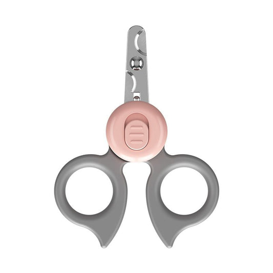 Pakeway Lamp Scissors With Cat Eye-9.5*7.0*1.6Cm-Pink
