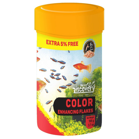 Taiyo Pluss Discovery Colour Enhancing Flakes -105Gm(500ml)