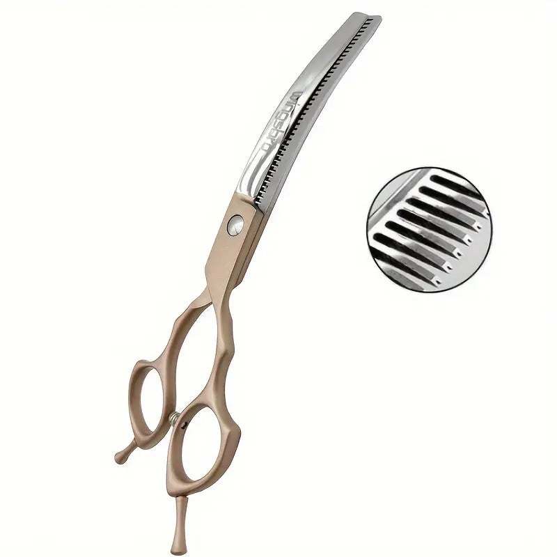 Wingsbro 7''Curved Thinning Scissor