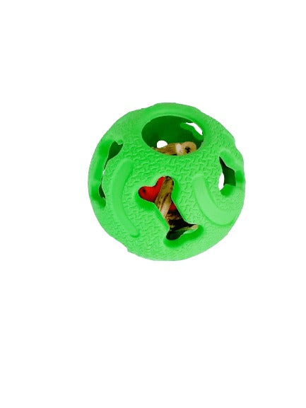 Miss Bear Colorful Dog Toy With Bell (Small Dogs)
