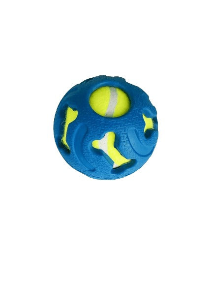 Miss Bear Colorful Rubber Tyre Dog Chew Toy - 3.5 inches ( Small Dogs)
