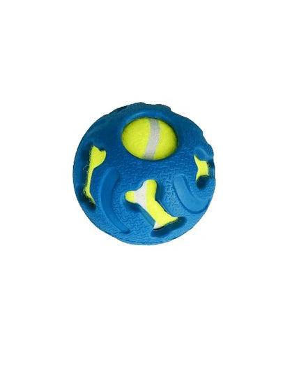 Miss Bear Colorful Rubber Tyre Dog Chew Toy - 3.5 inches ( Small Dogs)