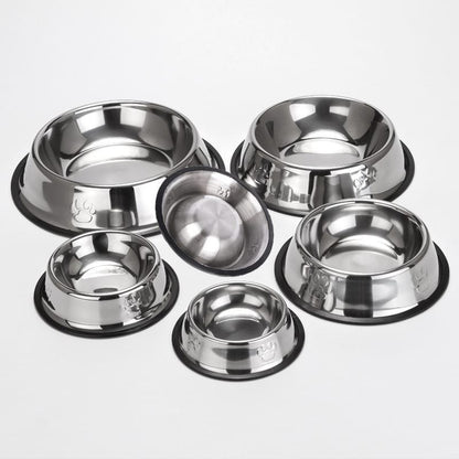 Cozy Paws Stainless Steel Bowl