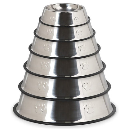 Cozy Paws Stainless Steel Bowl
