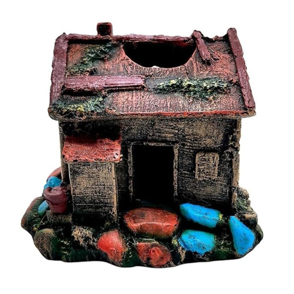 Cozy Paws Aquarium House Decoration house-13*9*12cm