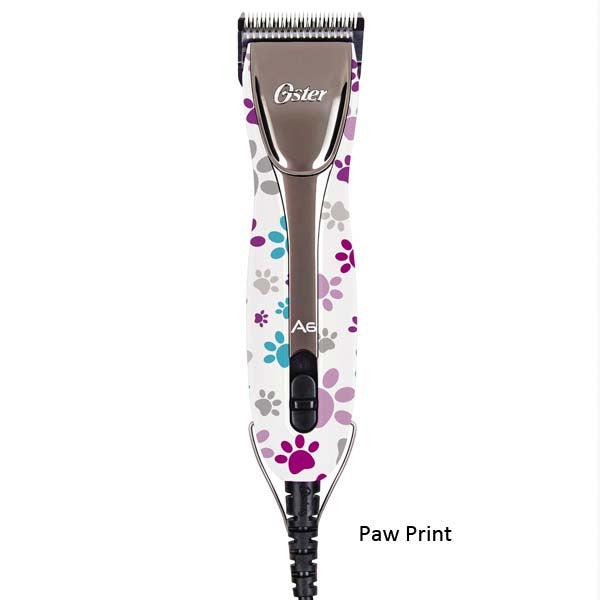Oster A6 Slim 3-Speed Clipper Paw Print With #10 Blade