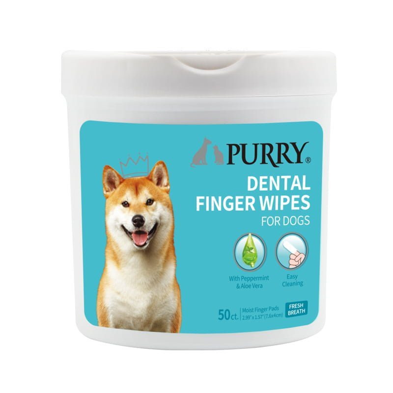 Purry Dental finger wipes  for dogs-50ct