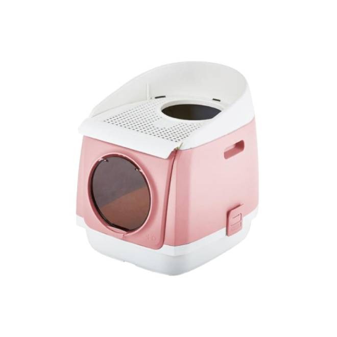 Pakeway Free Cabin Litter Box-45.9x54.9x49.2Cm (Mixed Colors)