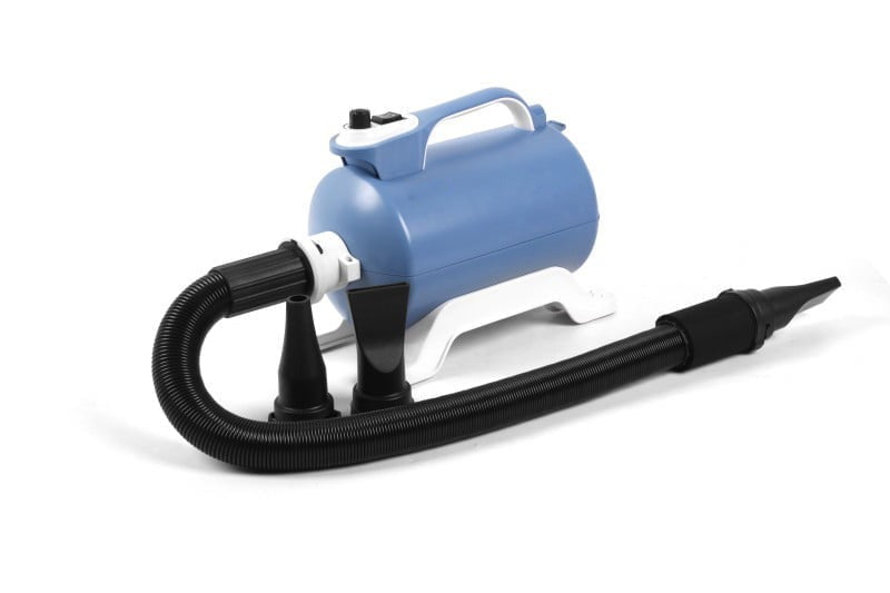 Shernbao Super Cyclone Single Motor Dryer With Heating Unit With 3Pcs Blower Nozzles And Flexible Hose (?50Mm) Spring Green/Dark Salmon"