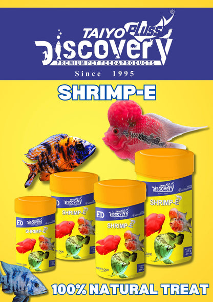 Taiyo Pluss Discovery Shrimp-E Fish Food- 35Gm(250ml)