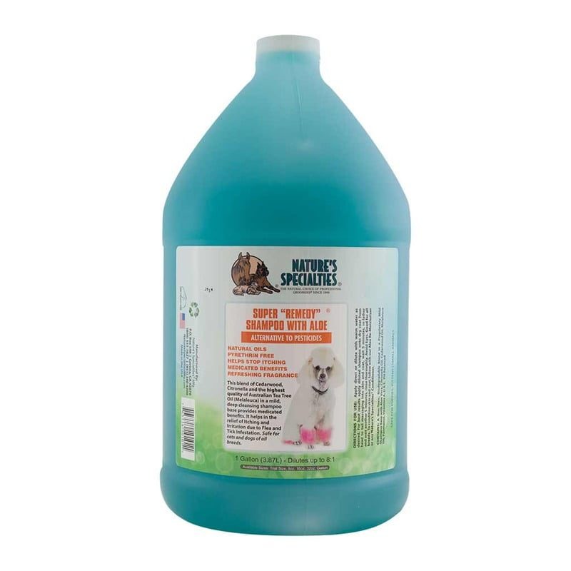 Natures Specialties Super Remedy Shampoo Gallon For Dogs &amp; Cats-3.8L (Medicated)
