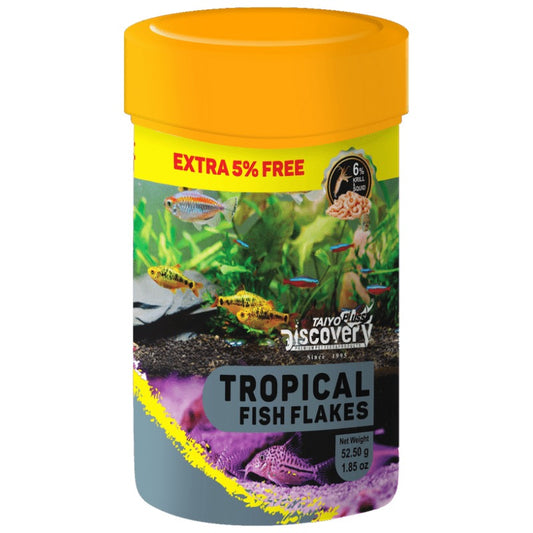 Taiyo Pluss Discovery Tropical Flakes -52.5Gm(250ml)