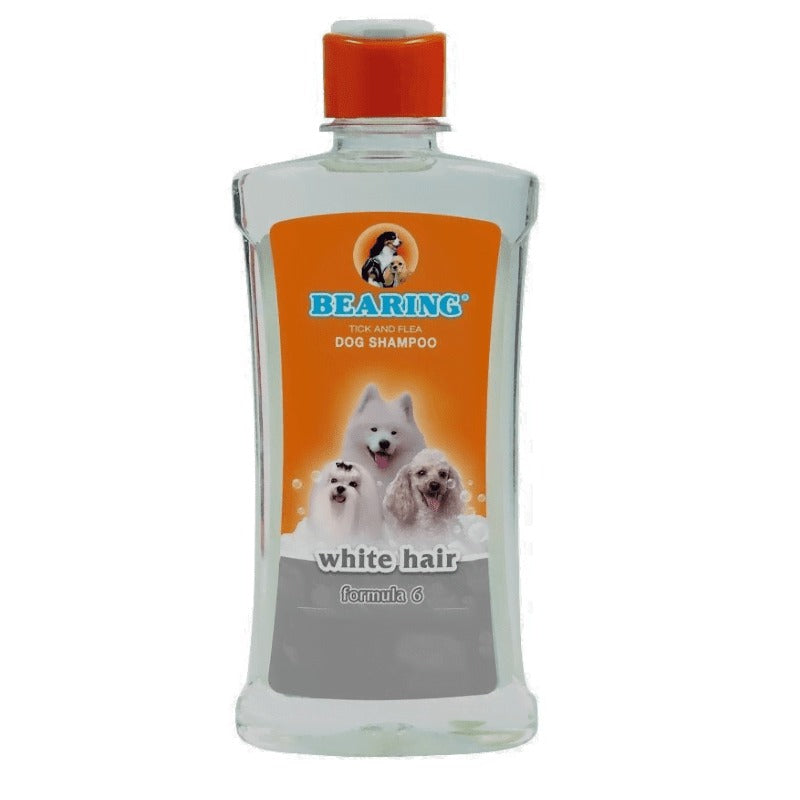 Bearing Formula 6 Tick &amp; Flea Dog Shampoo White Hair -300 Ml