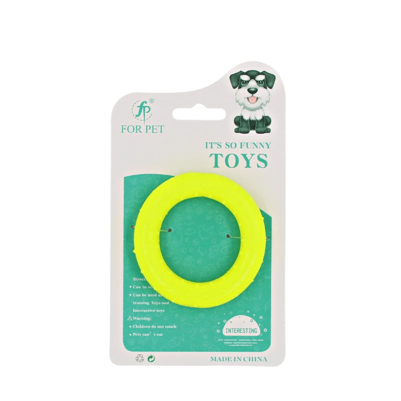 For Pet Molar Rubber Ring Dog Toy,Size: 7.8Cm