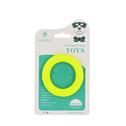 For Pet Molar Rubber Ring Dog Toy,Size: 7.8Cm