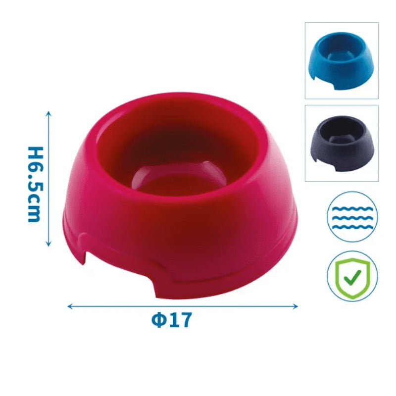 Nobleza Plastic Single Bowl With Anti Slip Pad - Size : Small (D170*H65Mm)