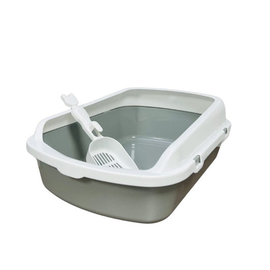 Cozy Paws open Cat Toilet -50*34.5*18 -GREY