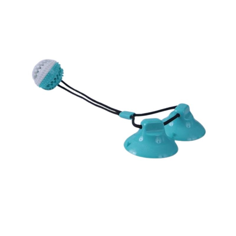 For Pet Rubber Suction Cup And Push Ball Dog Toy ,Size: 20*10*10Cm