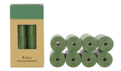 Pets Club Bio Degradable Waste Bag - 23*33 Cm - 8 Rolls / Box