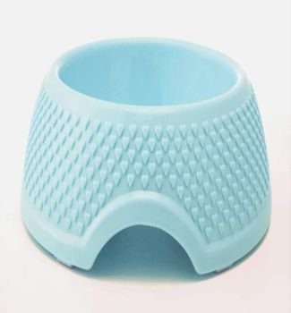 Pets Club Star Pattern Single Bowl - 98 ml -18.8*6 Cm - Blue