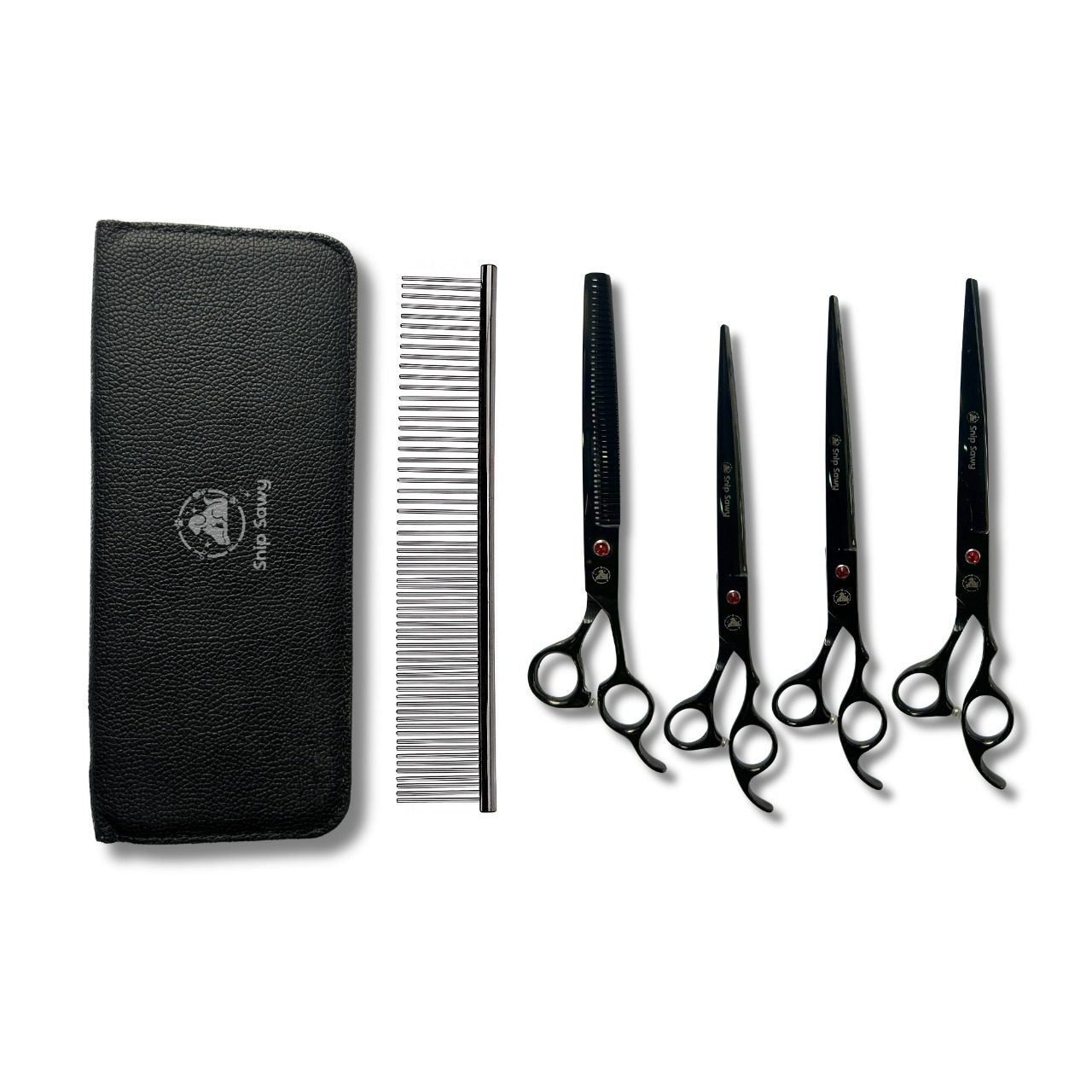 Snip sawy Professional Pet Grooming  5in1 Scissors Set.