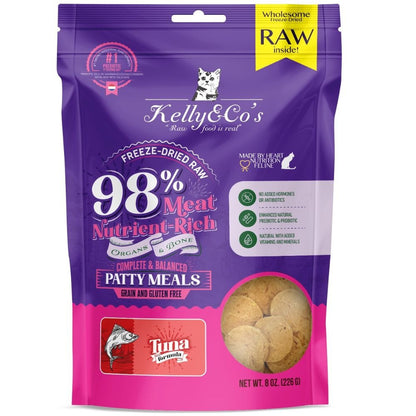 KELLY &amp; CO'S Freeze Dried Patty Meals Tuna For Cat- 226g