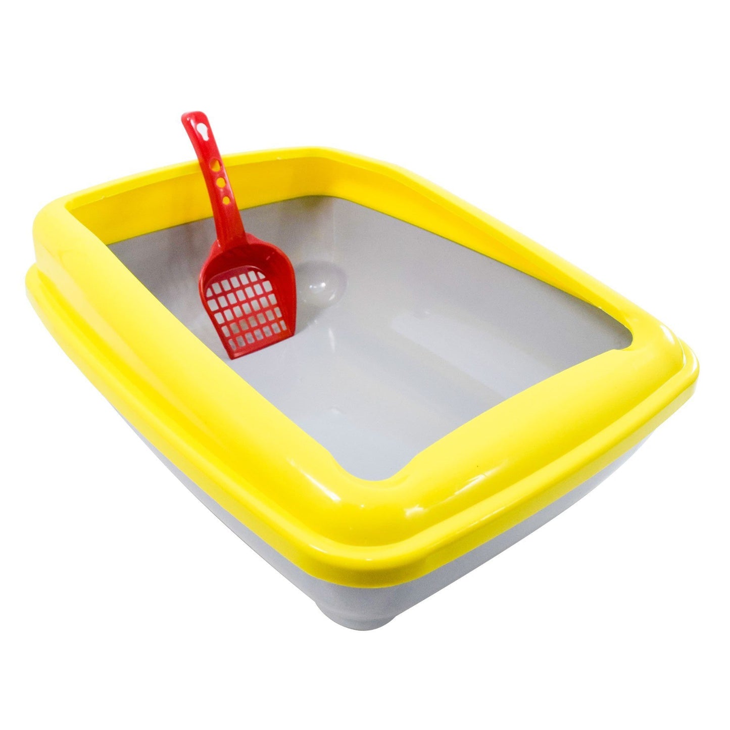 Cado Pet Open Cat Toilet With Scoop-Large-39*50*17Cm