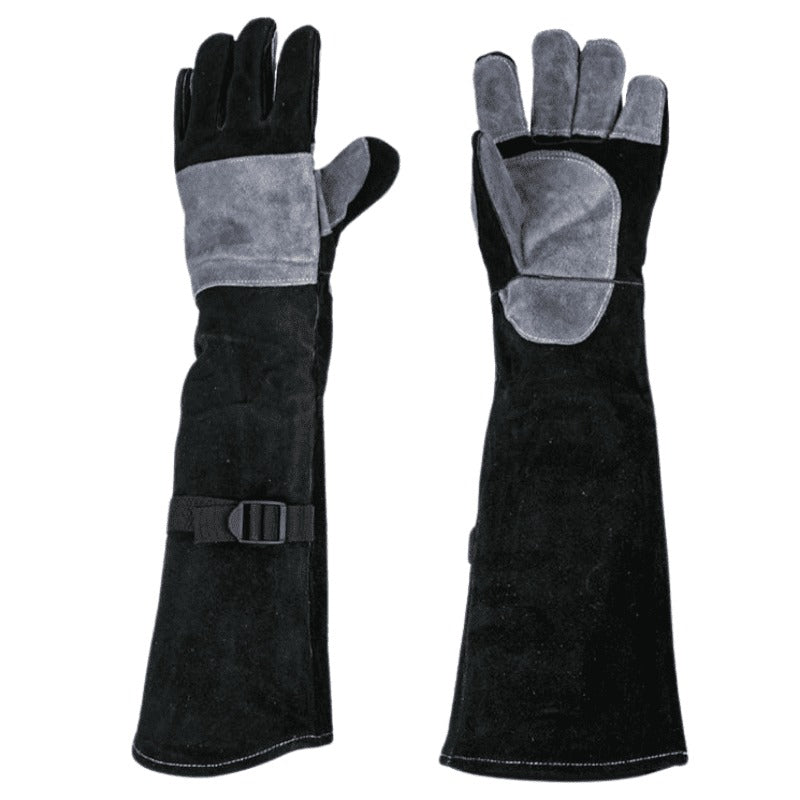 Cozy Paws Leather Animal Handling Gloves-60cm