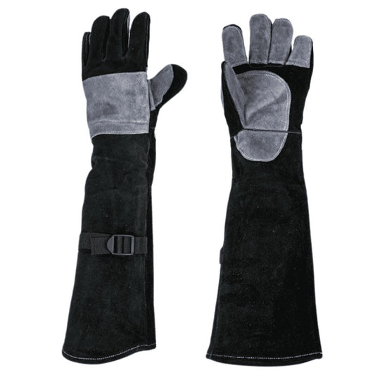 Cozy Paws Leather Animal Handling Gloves-60cm