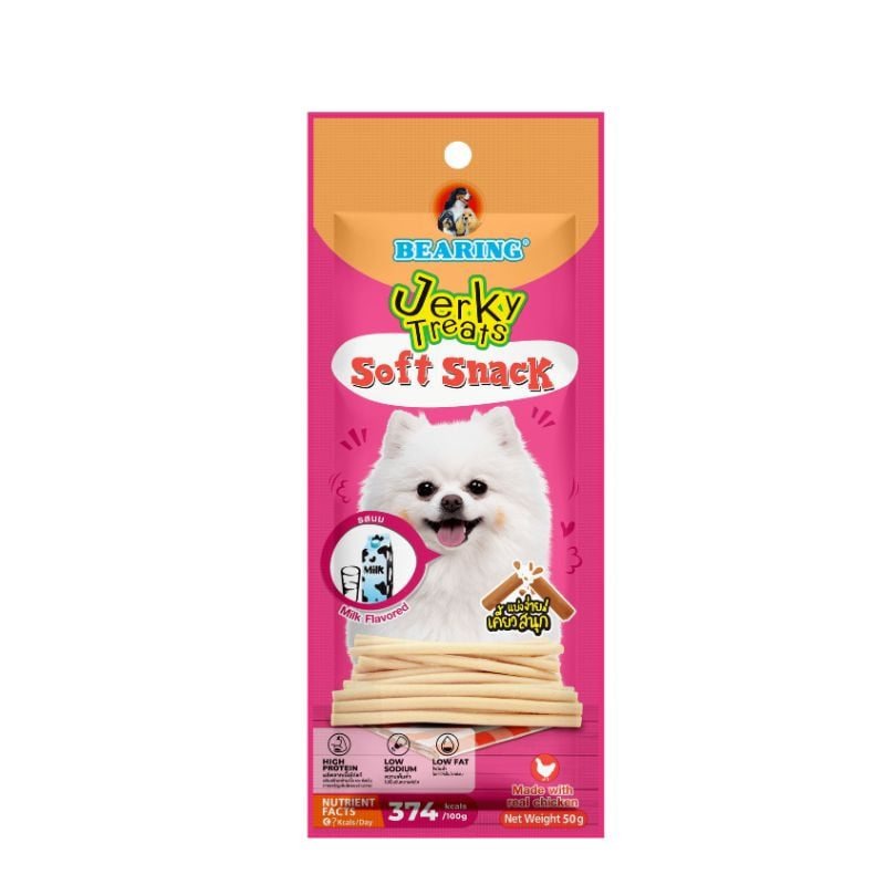 Bearing Jerky Treats Sticks Milk Flavor-50 Gm