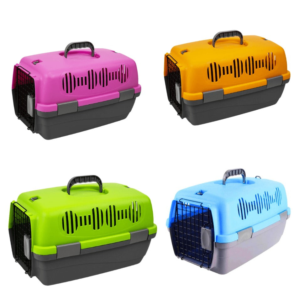 Woofy Pet Carrier With Metal Door - 48X30X29Cm