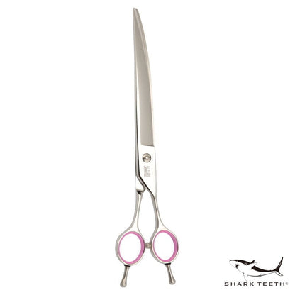 Shark Teeth Curved Scissor 4 Star Series 7.5"