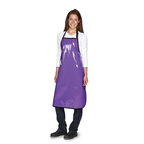 Andis Top Performance Waterproof Grooming Apron-Purple
